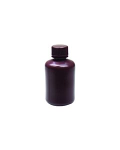 United Scientific Reagent Bottle (Narrow Mouth) 125 mL, Amber, HDPE