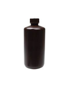 United Scientific Reagent Bottle (Narrow Mouth) 500 mL, Amber, HDPE