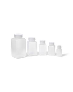 United Scientific™ UniStore™ Wide Mouth Square Bottles, PPCO, 1000 mL