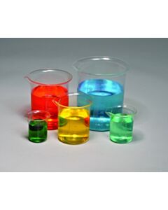 United Scientific Plastic Beaker Set Of 5, Pmp