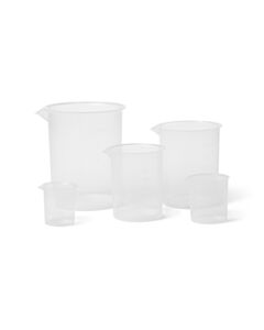 United Scientific Plastic Beaker Set Of 5, Pp