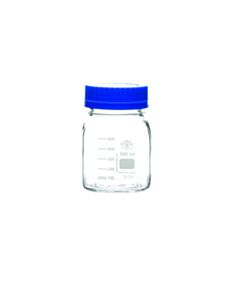 United Scientific Mediastorage Bottles, Wide Mouth, Square, Borosilicate, 500ml