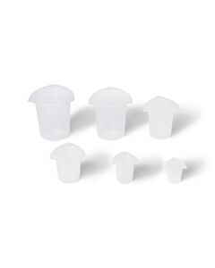 United Scientific Tri-Corner Beaker Set (5 Each 50ml, 100ml, 250ml, 400ml, 800ml, & 1000ml Sizes)