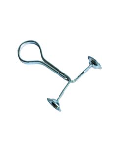 United Scientific Mohrs Pinchcock Clamp, For 10mm Diameter Tubing