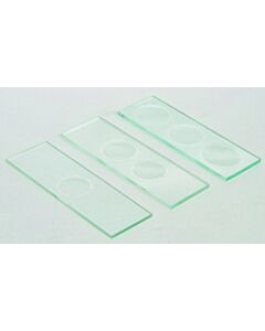 United Scientific Concavity Slides, Glass, 1 Concavity, 75mm X 25mm, Pack Of 12