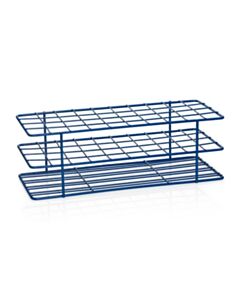 United Scientific Coated Wire Rack, 16-20 mm Tubes, 40 Place, Blue