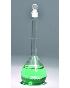 United Scientific Volumetric Flask, Class B, W/ Glass Stopper, 2000ml
