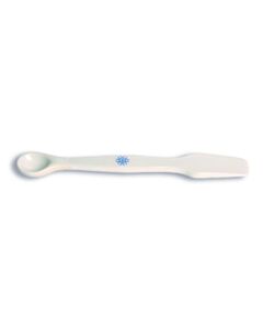 United Scientific Spatula W/ Spoon, Porcelain, 198mm