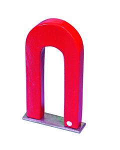 United Scientific Alnico U-Shaped Magnet, 3 Long, Each