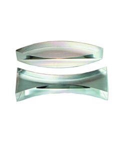 United Scientific Acrylic Lens, Double Cancave, 86mm Long, 15mm Thick, 18mm Wide At The Center