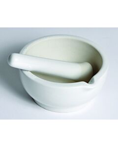 United Scientific Mortal Pestle Set, Porcelain, Economy, 300ml