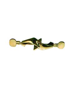 United Scientific Clamp Holder, Brass Body, Brass Thumb Screws