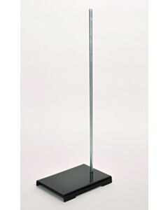 United Scientific Support Stand W/ Rod, Stamped Steel, 5 X 8 Base W/ 20 Rod