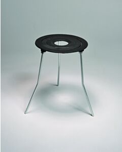 United Scientific Tripod Stand W/ Concentric Rings, Cast Iron, 35, 475, 65 Ring Od, 9 Height