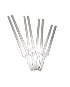United Scientific Tuning Fork Set Of 4, 256 Hz, 320 Hz, 384 Hz, 512 Hz