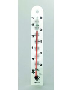 United Scientific Plastic-Backed Thermometer, -40