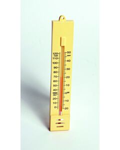 United Scientific Wall Thermometer On Plastic Base