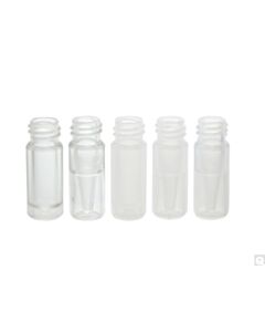 Qorpak 12 x 32mm 500ul Natural Polypropylene Large Opening Limited Volume Vial W/ 9-425mm Neck Finish