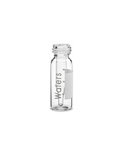 Waters Clear Glass 12 x 32 mm Screw Neck Qsert Vial, 300 µL Volume, 100/pk