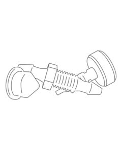 Waters Female Luer Plug 100/pk