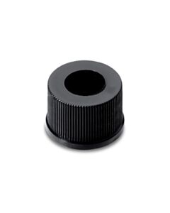 Waters Black Phenolic 12 x 32 mm Screw Neck Cap, 100/pk