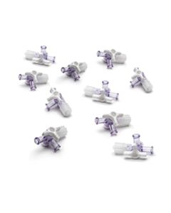 World Precision Instruments 4-Way Stopcock, 2 Female Luer Locks, Male Luer With Spin Lock