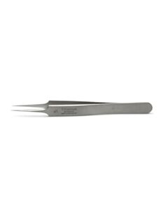 World Precision Instruments Dumont Tweezers #5, 11cm, Straight, 0.1x0.06mm Tips, Titanium