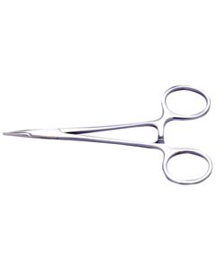 World Precision Instruments Needle Holder, Str, 12.5cm Serrated Jaws, Extra Delicate