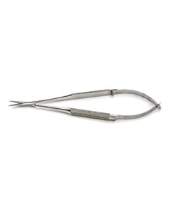 World Precision Instruments Scissors, Spring 14cm Str Rnd Hdl, 6.5mm Blades