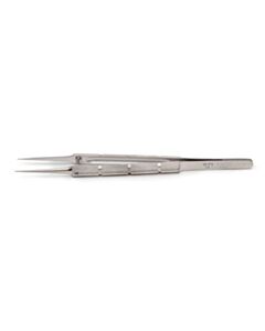 World Precision Instruments Forceps, 15cm, Rnd Hollow Hdl Str 0.15mm Tips