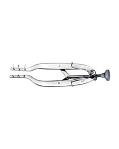 World Precision Instruments Retractor, Stevenson, 8cm 3x3 Prongs, 3mm Deep