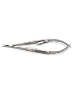 World Precision Instruments Needle Holder, Castroviejo 14cm With Lock, 1.2mm Serrated Jaws