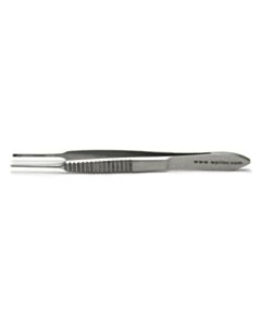 World Precision Instruments Forceps, Graefe 7cm Str 1x2 Teeth, 0.7mm Tips