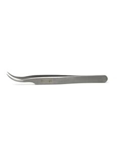 World Precision Instruments Dumont Tweezers #7, 12cm, Curved, 0.17x0.1mm Tips, Titanium