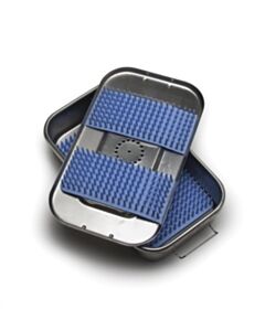 World Precision Instruments Case, Instrument 7.75x4.2x1.25" Stainless Steel, Silicone Mat