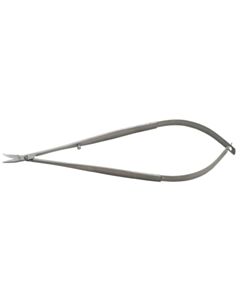 World Precision Instruments Scissors, Spring, 14cm Curved 8mm Blades