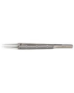 World Precision Instruments Forceps, Dilator 14cm, Str Rnd Hollow Hdl, 0.15mm Tips