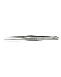 World Precision Instruments Forceps, Iris 10cm, Str Serr 0.8 mm Tips