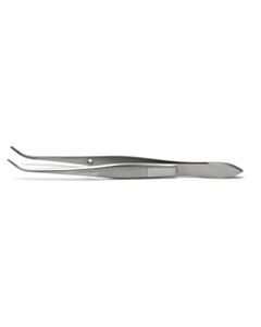 World Precision Instruments Forceps, Iris 10cm Cvd Serr 0.8mm Tips
