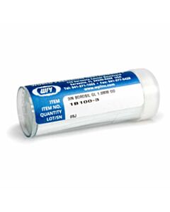 World Precision Instruments Standard Glass Capillaries, Single-Barrel, 500/Pk, 76 mm X 1 mm X 0.58 mm
