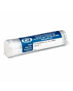 World Precision Instruments Standard Glass Capillaries, Single-Barrel, 125/Pk, 100 mm X 2 mm X 1.12 mm