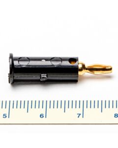 World Precision Instruments Black Insulated Mini Banana Plug