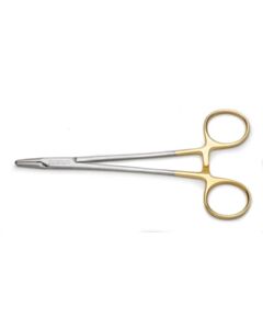 World Precision Instruments Needle Holder, Crile-Wood 14.5cm, Serrated T/C Jaws