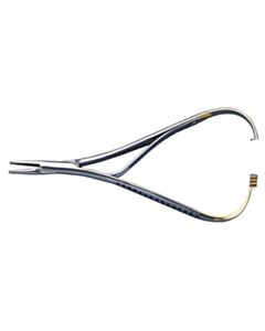 World Precision Instruments Needle Holder, Mathieu Fine 14cm, Serrated T/C Jaws