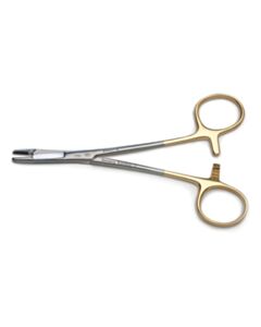 World Precision Instruments Needle Holder, Olsen Hegar (G) 14cm, Serrated T/C Jaws