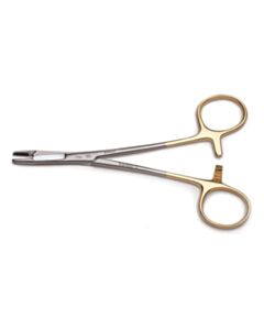 World Precision Instruments Needle Holder, Olsen Hegar 14cm, Serrated T/C Jaws