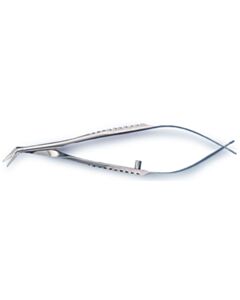 World Precision Instruments Scissors, Vannas, 8cm, 45 Degrees Ang 5mm Blades, 0.1mm Tips