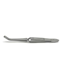World Precision Instruments Forceps, Filter 11cm Bent Flat Jaws