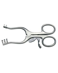 World Precision Instruments Retractor, Weitlaner 4" 2x3 Prongs, Blunt