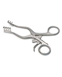 World Precision Instruments Retractor, Weitlaner 5.5" 3x4 Prongs, Sharp